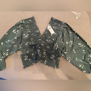 Abercrombie, cropped blouse, XL